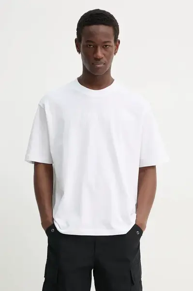 Bavlněné tričko Guess Jeans bílá barva, M4YI44 K8FQ4