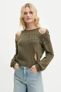 Vlněný svetr MM6 Maison Margiela