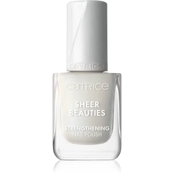Catrice Sheer Beauties Strengthening Nail Polish posilující lak na nehty odstín 010 Milky Not Guilty 10.5 ml