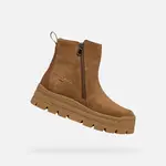 Brown women's ankle boots Geox Spherica Ec7.1 Abx - Women's