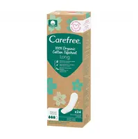 CAREFREE Slipové vložky Organic Cotton Long Varianta 24 ks