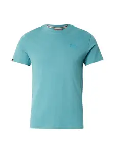 Superdry & Co Tričko 'Essential'  tyrkysová