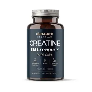 Allnature Sportlab Creatine Creapure® 60 kapslí