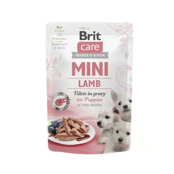 Brit Care Dog Puppy Lamb fillets in gravy 85 g