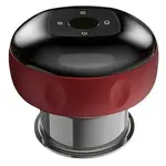 Elektrická vákuová masážna banka s infračerveným žiarením Farba: červená