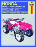 Honda TRX300 Shaft Drive ATVs (88 - 00) Haynes Repair Manual - Haynes Publishing