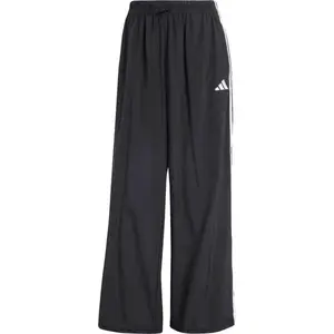 adidas 3 STRIPES WV PANT W Dámske tepláky, čierna, veľkosť