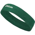 Wilson U TERRY LOGO HEADBAND Sportovní čelenka, zelená, velikost UNI