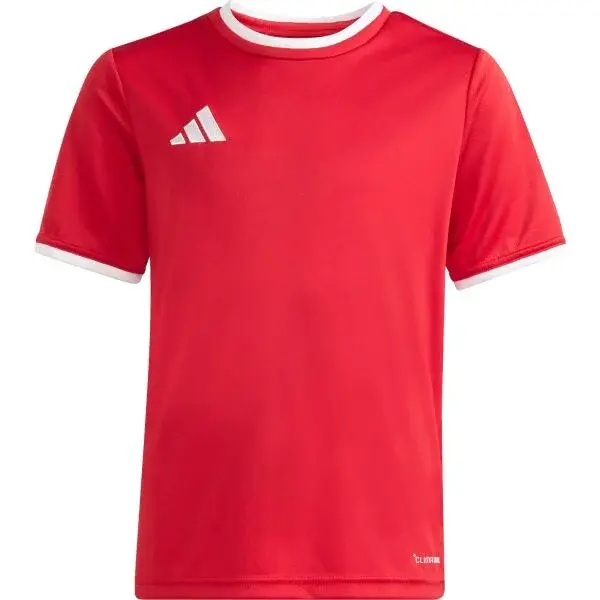 adidas ENTRADA 26 JERSEY Y Dětské sportovní triko, červená, velikost