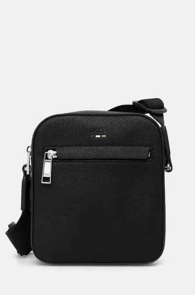 Ledvinka BOSS Ray_NS zip N. černá barva, 50536475