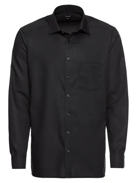 OLYMP Košeľa 'Luxor Uni Pop'  čierna