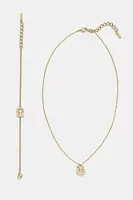 Náhrdelník a náramek Trussardi T-LOGO