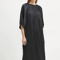 Šaty Day Birger et Mikkelsen Sophia černá barva, midi, oversize, DAY65243549