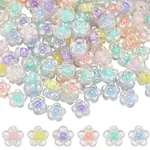 300Pcs Transparent Acrylic Beads