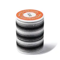 Segment Dyed Twisted Waxed Polyester Cord