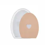 Easter Egg with Heart Shape Candle Holder Silicone Molds