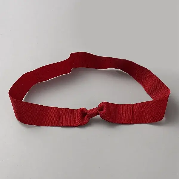 Women's Faux Suede Bowknot Stretchable Hat Band