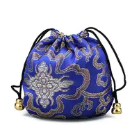 Chinese Style Stain Brocade Jewelry Packing Pouches
