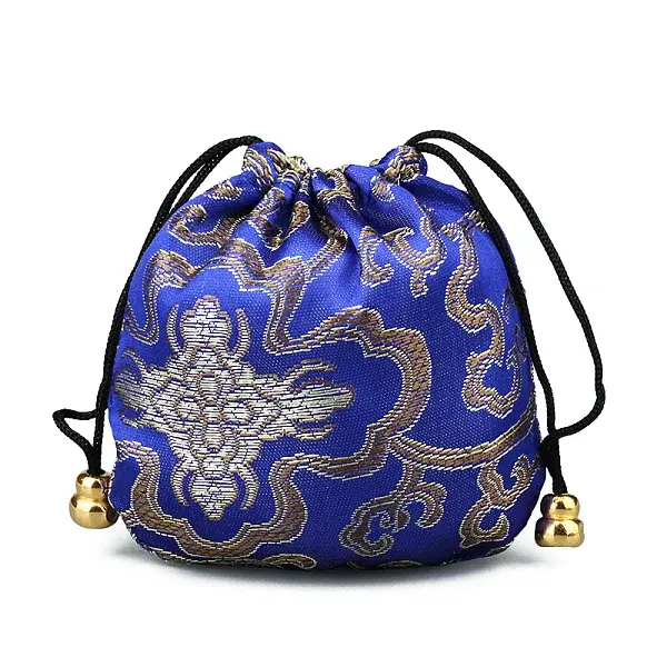 Chinese Style Stain Brocade Jewelry Packing Pouches