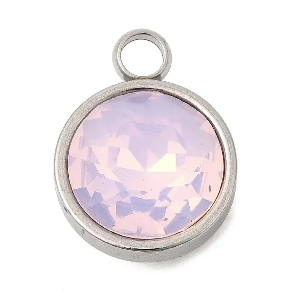 Birthstone Theme October 304 Stainless Steel Pendants