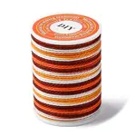 Segment Dyed Twisted Waxed Polyester Cord