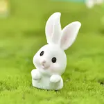Resin Standing Rabbit Statue