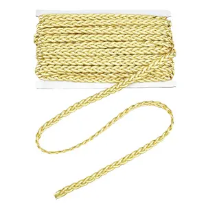 Polyester & Metallic Yarn Knitting Ribbon
