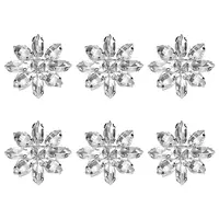 6Pcs Glass Cabochons