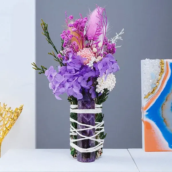 Natural Amethyst Artifical Bouquets