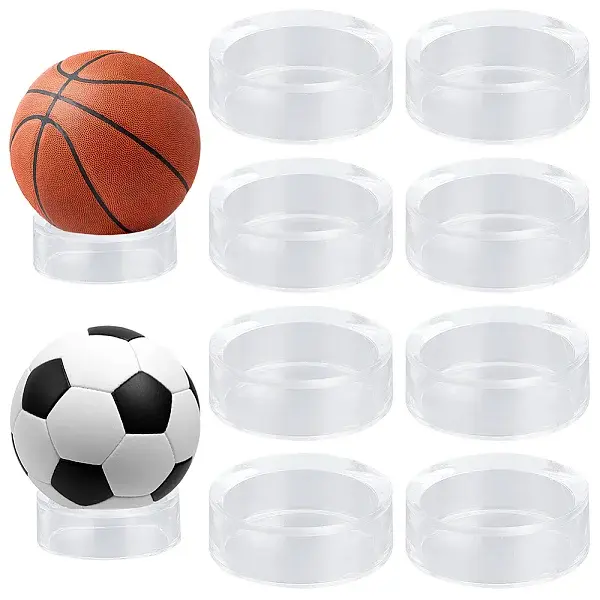 Acrylic Column Necklaces Display Stands