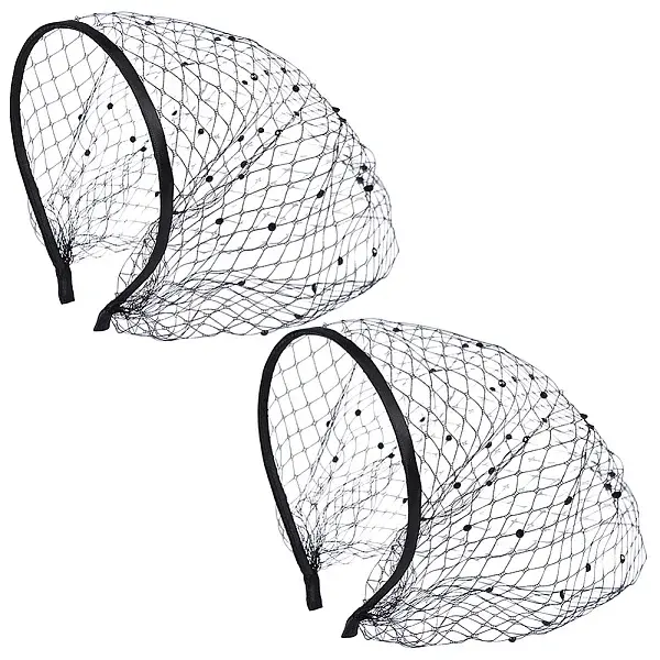 Mesh Veil Cloth Hair Bands