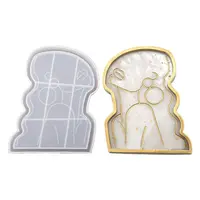 DIY Women's Portrait Dish Tray Silicone Molds