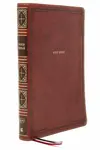 KJV Holy Bible: Giant Print Thinline Bible, Brown Leathersoft, Red Letter, Comfort Print: King James Version - Thomas Nelson