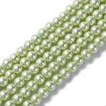 Eco-Friendly Dyed Glass Pearl Beads Strands