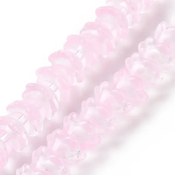 Transparent Glass Beads Strands