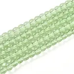 Transparent Glass Beads Strands