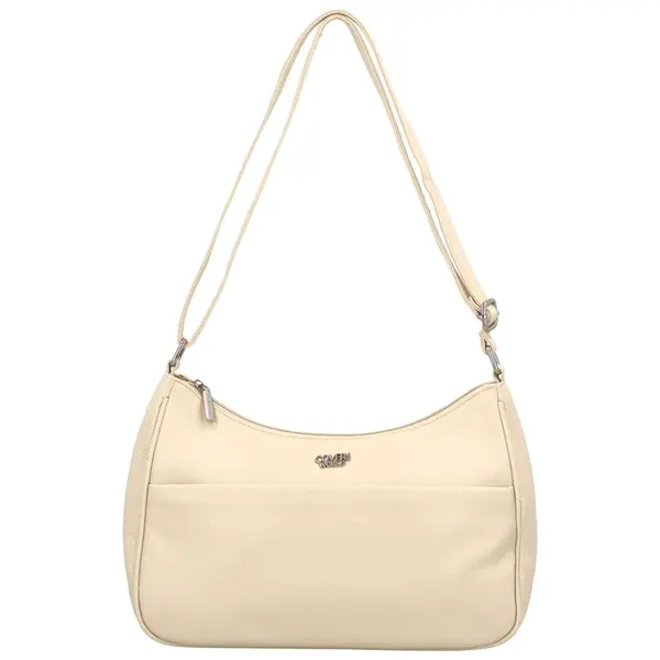 Dámská crossbody kabelka krémová - Coveri Trofim