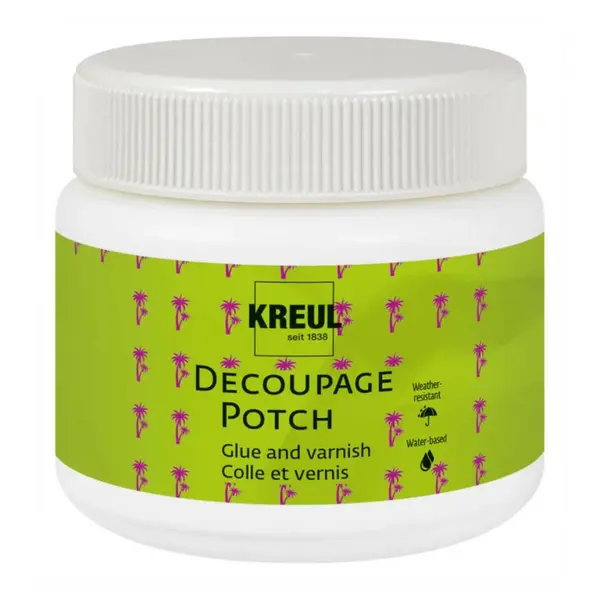 Lepidlo a lak pro dekupáž Kreul 150ml