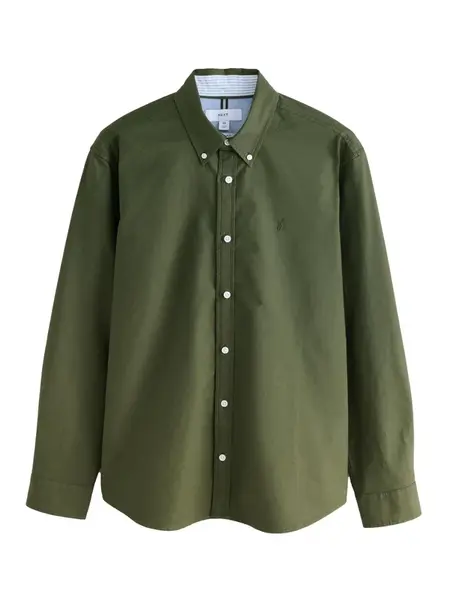 Next Košeľa  tmavozelená