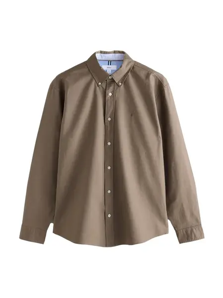 Next Košeľa  tmavobéžová