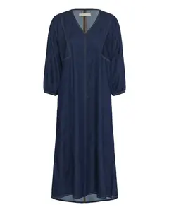 CULTURE Šaty  modrá denim