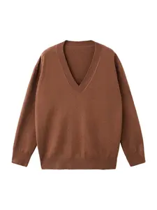 MANGO Sveter 'Festo'  hrdzavohnedá