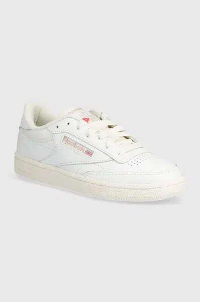 Kožené tenisky Reebok Classic Club C 85 bílá barva, 100074234