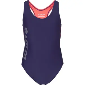 Lotto KARYNA Dívčí jednodílné plavky, tmavě modrá, velikost 128-134