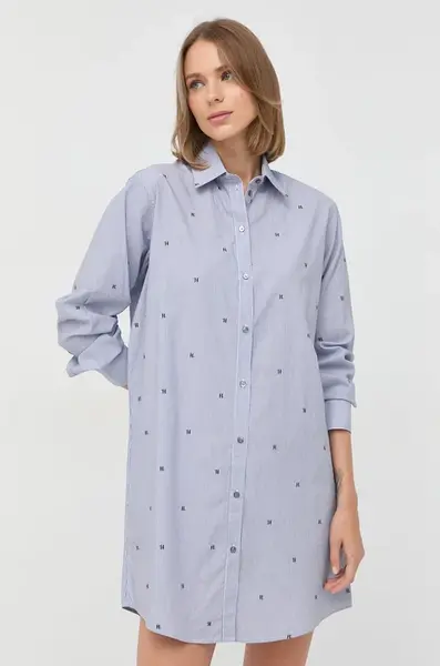 Bavlněné šaty Karl Lagerfeld