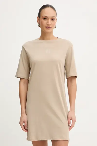 Bavlněné šaty Armani Exchange