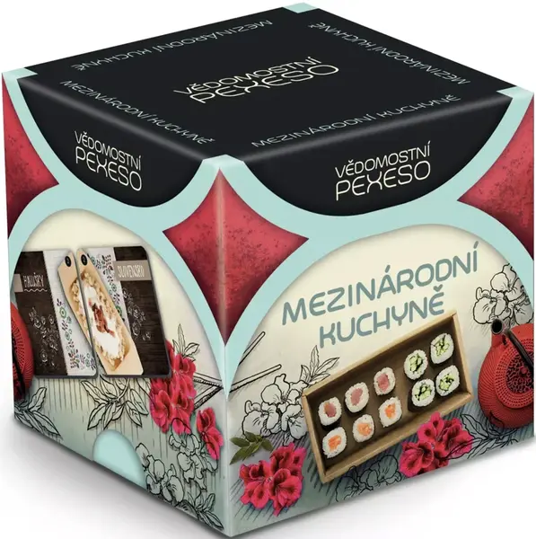 Vědomostní pexeso - Mezinárodní kuchyně