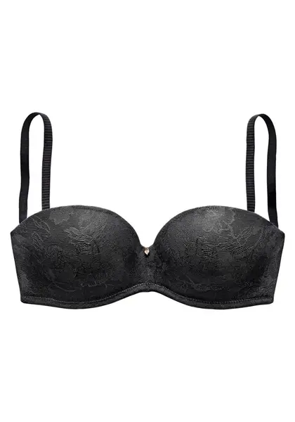 LASCANA Podprsenka  čierna