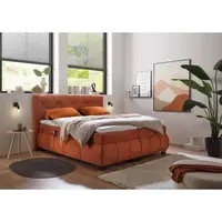 MID.YOU POSTEL BOXSPRING, 180/200 cm, koňaková