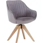 Hom`in ŽIDLE S PODRUČKAMI, velur, jílová barva